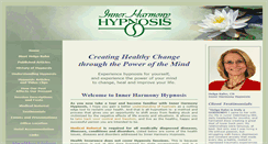 Desktop Screenshot of innerharmonyhypnosis.com